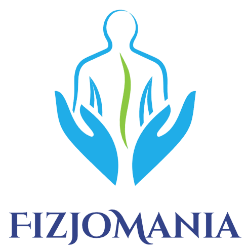 Logo gabinetu fizjoterapii Fizjomania